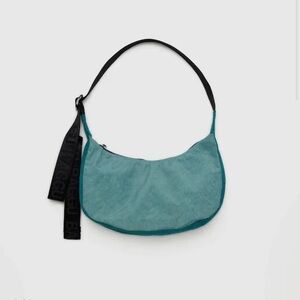 Baggu Deadstock Teal Mix Small Crescent Bag